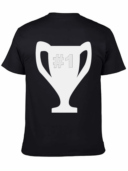 Number One Champion Black Tee