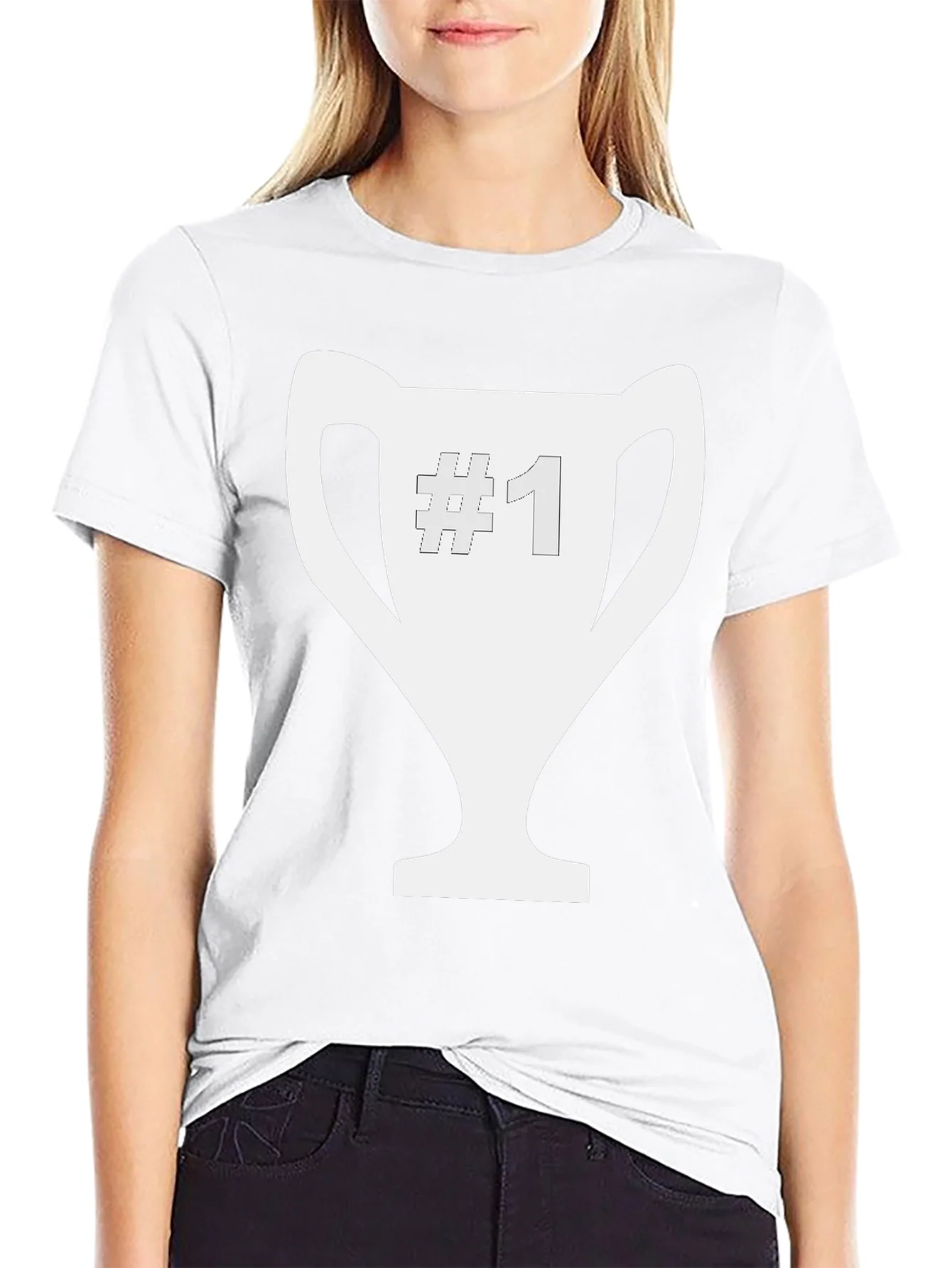 Number One Champion Black Tee