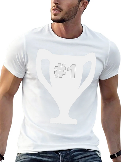 Number One Champion Black Tee