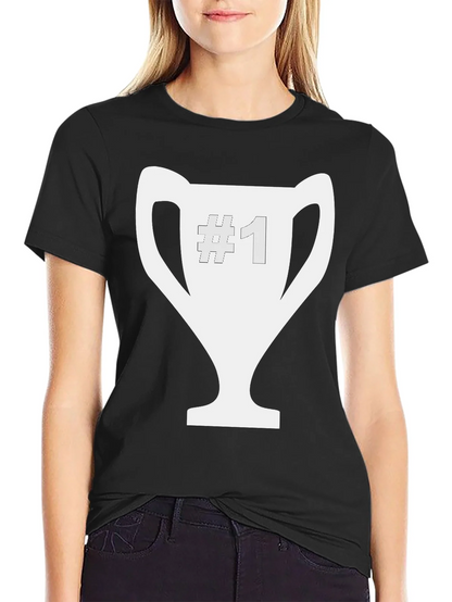 Number One Champion Black Tee