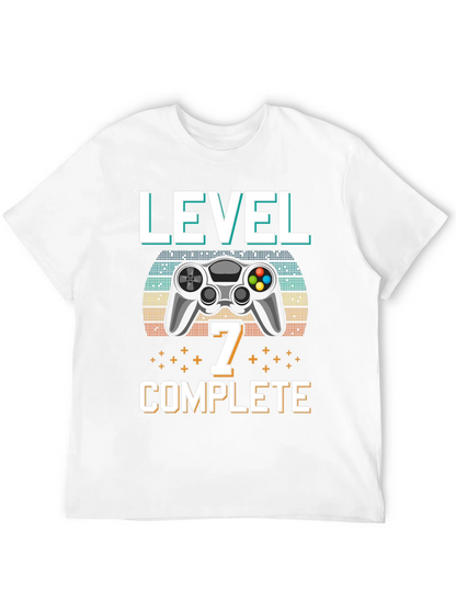 Level 7 Complete Gamer T-Shirt - Birthday Gift