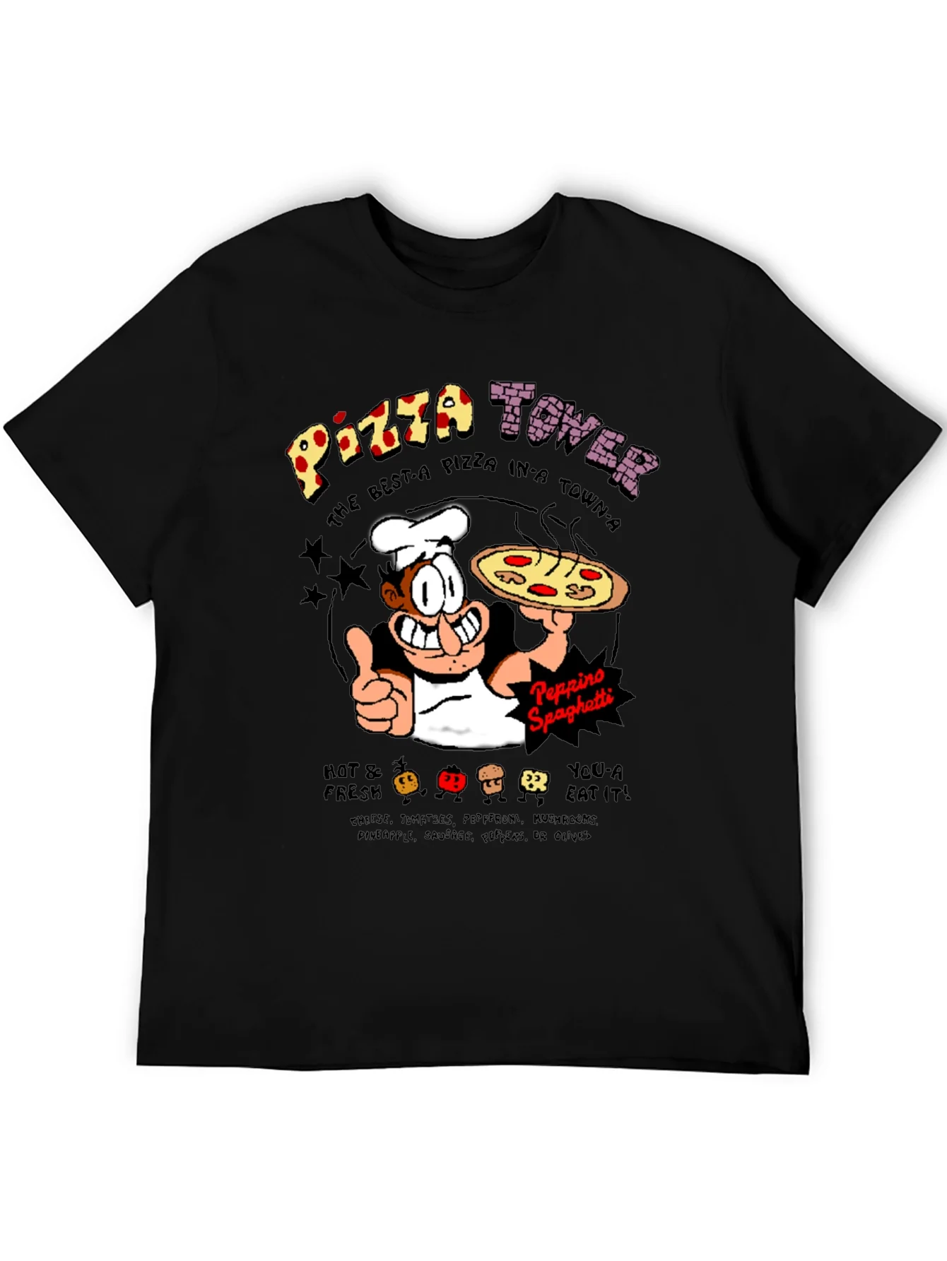 Pizza Tower Graphic Tee