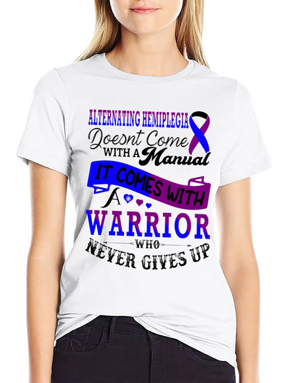 Alternating Hemiplegia Warrior Graphic Tee