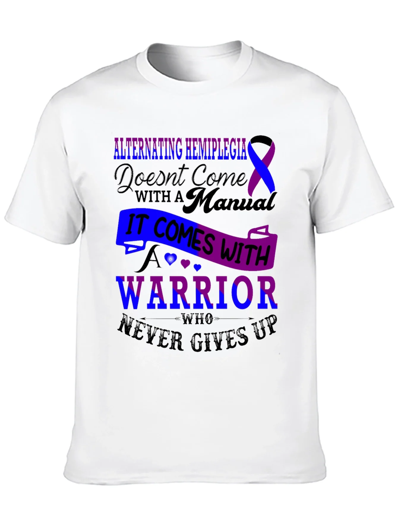 Alternating Hemiplegia Warrior Graphic Tee