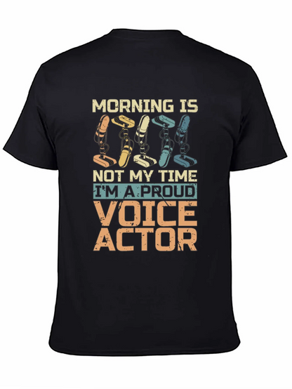 Proud Voice Actor Graphic T-Shirt
