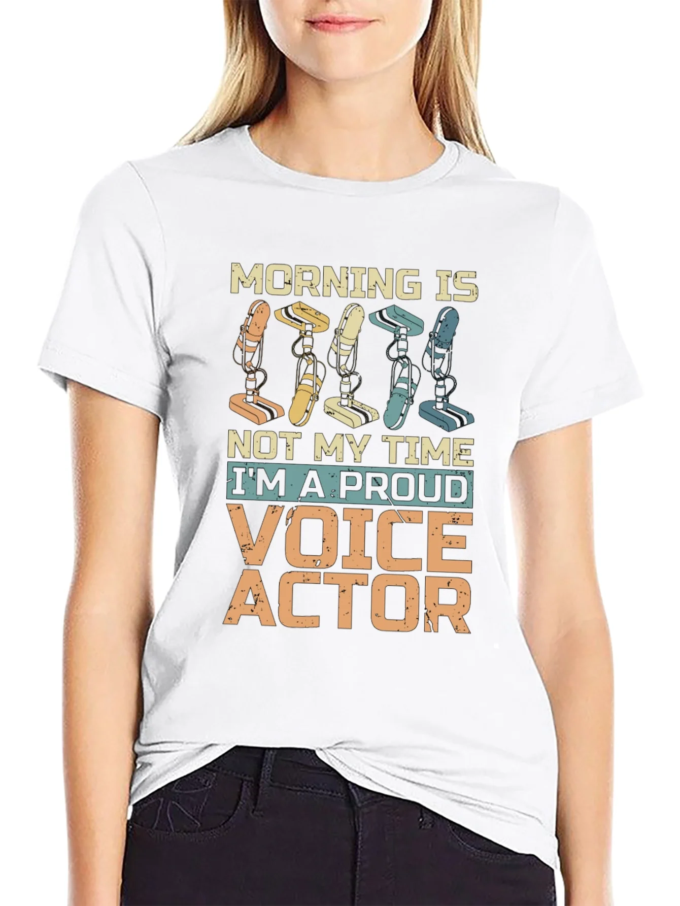 Proud Voice Actor Graphic T-Shirt