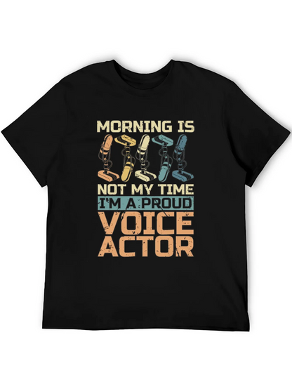 Proud Voice Actor Graphic T-Shirt