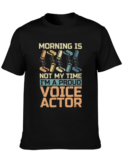 Proud Voice Actor Graphic T-Shirt