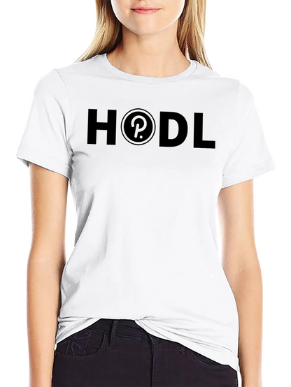 HODL Polkadot Crypto T-Shirt - Black