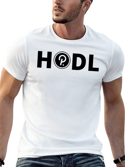 HODL Polkadot Crypto T-Shirt - Black