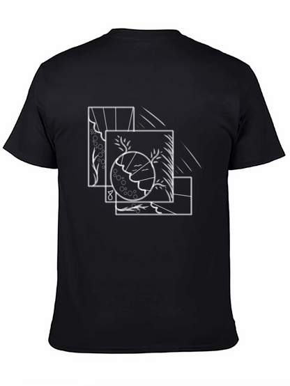 Abstract Geometric Nature T-Shirt