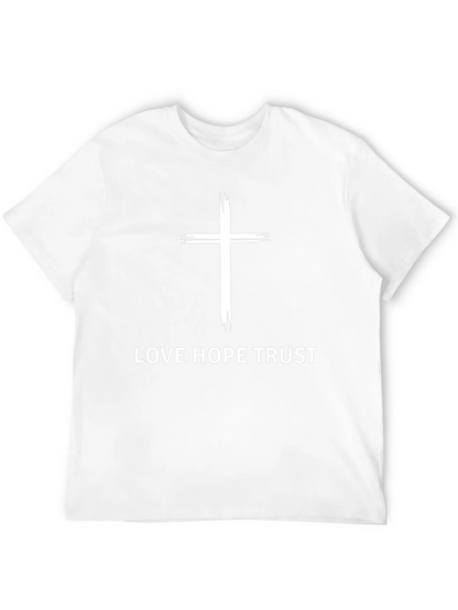 Love Hope Trust Christian Graphic Tee