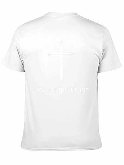 Love Hope Trust Christian Graphic Tee