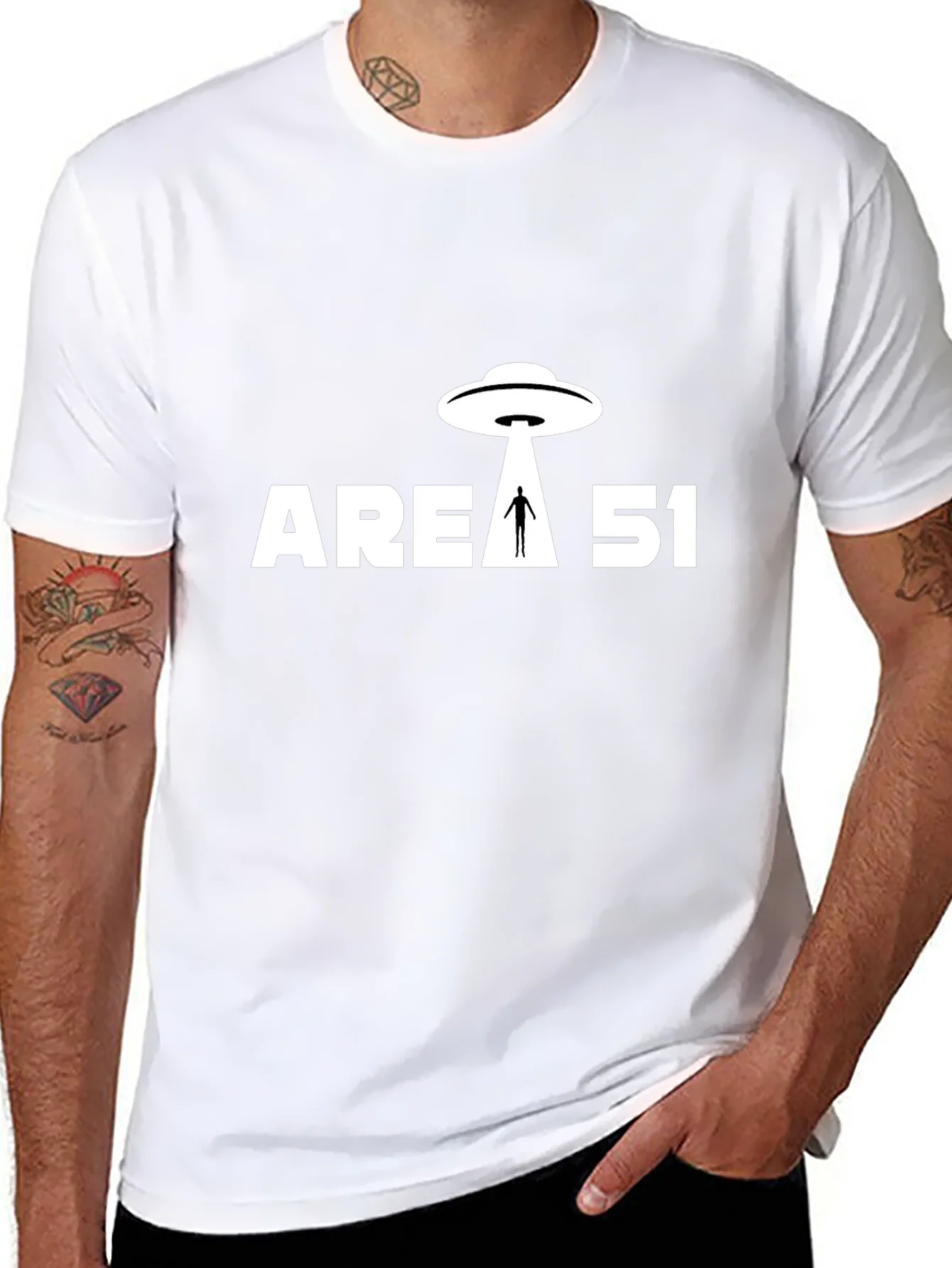 Area 51 UFO T-Shirt Alien Abduction Tee