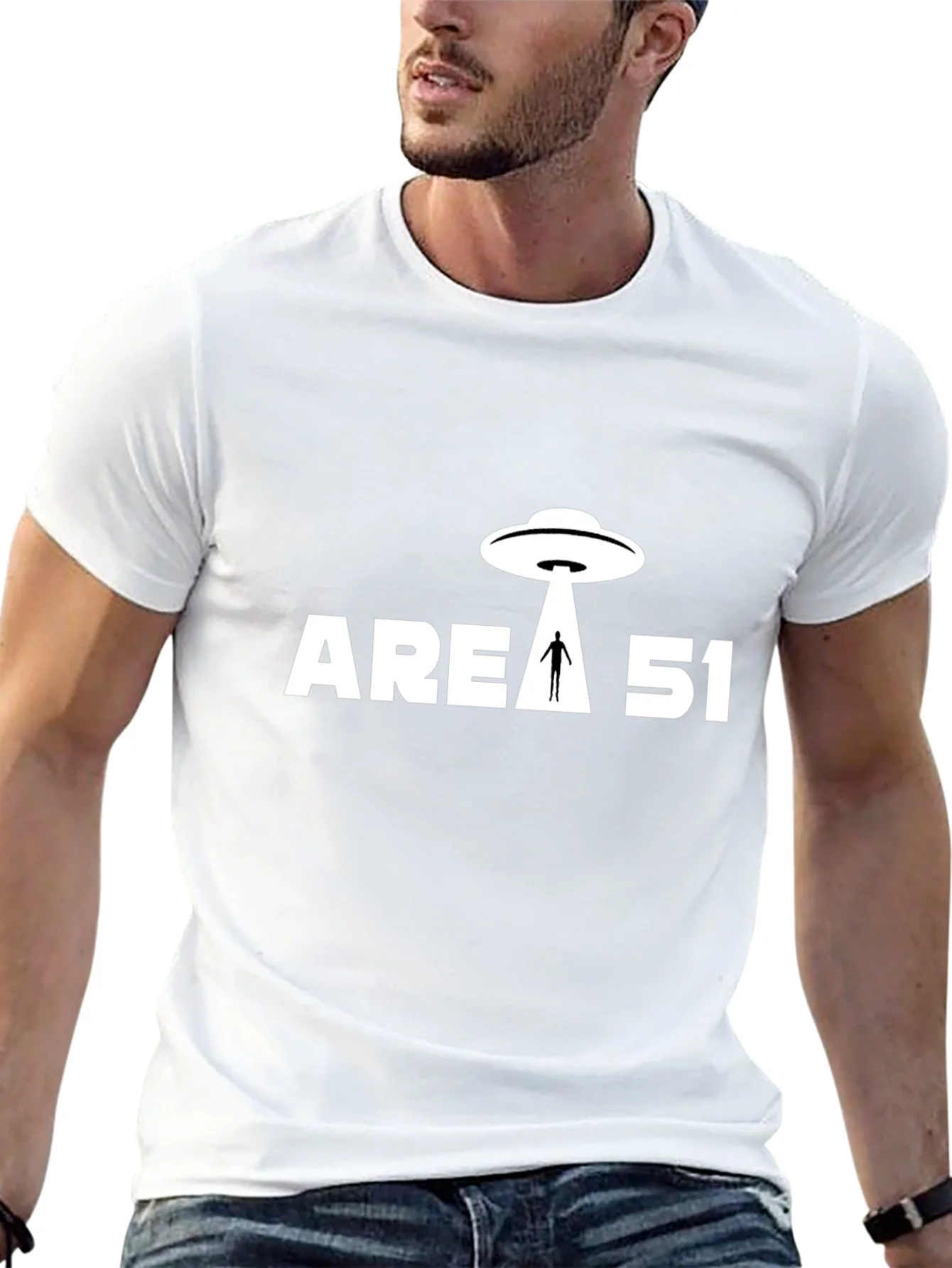 Area 51 UFO T-Shirt Alien Abduction Tee