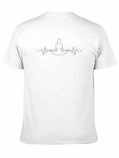 Yoga Meditation Heartbeat T-Shirt
