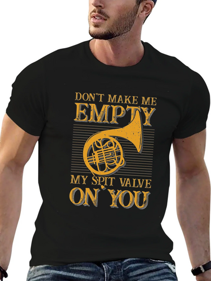 Funny Horn Player T-Shirt - Spit Valve