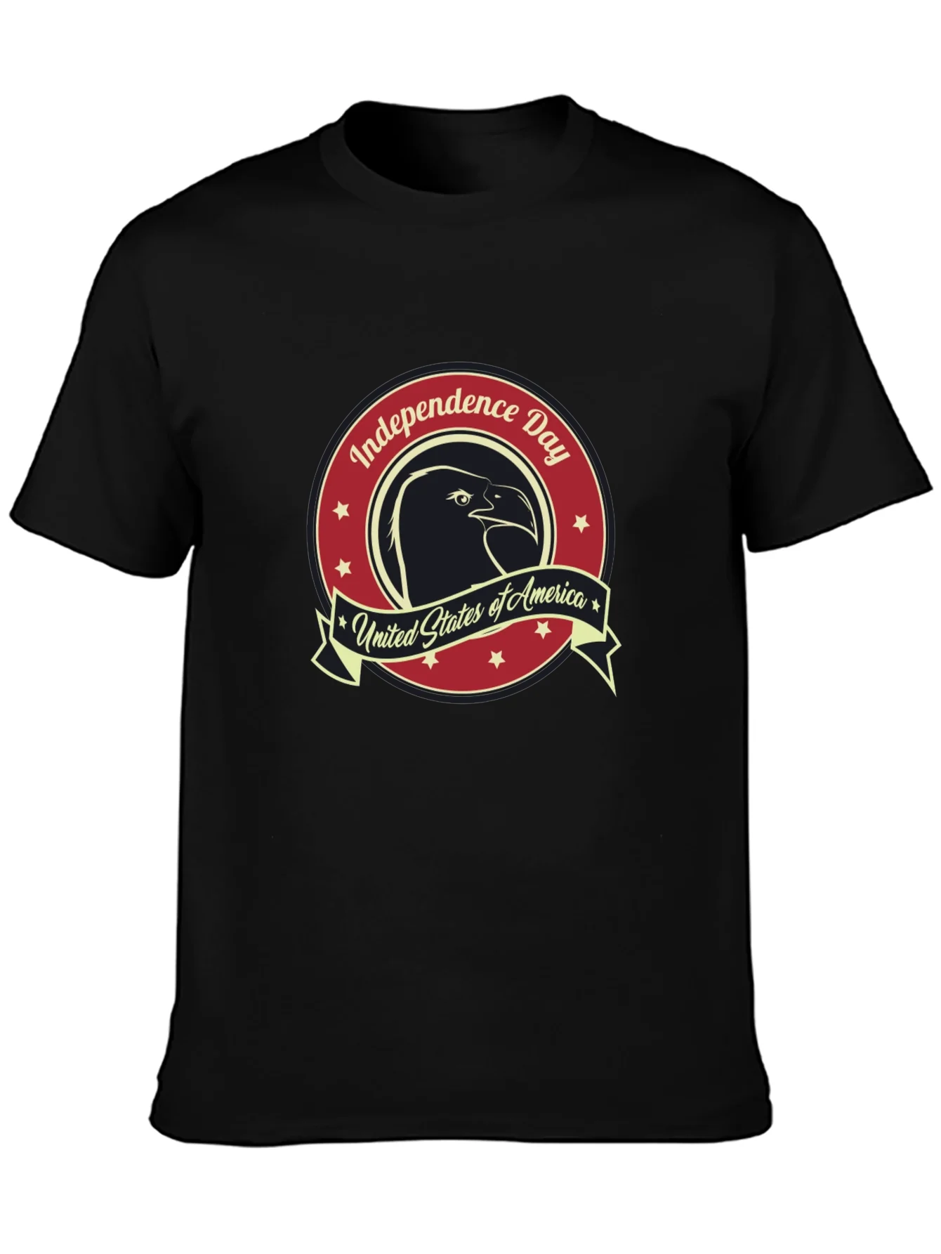 Independence Day Eagle Graphic T-Shirt
