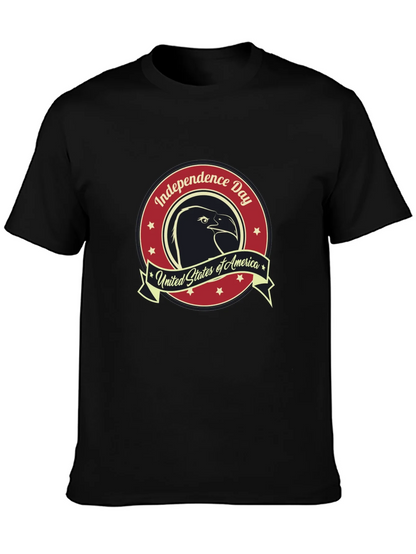 Independence Day Eagle Graphic T-Shirt