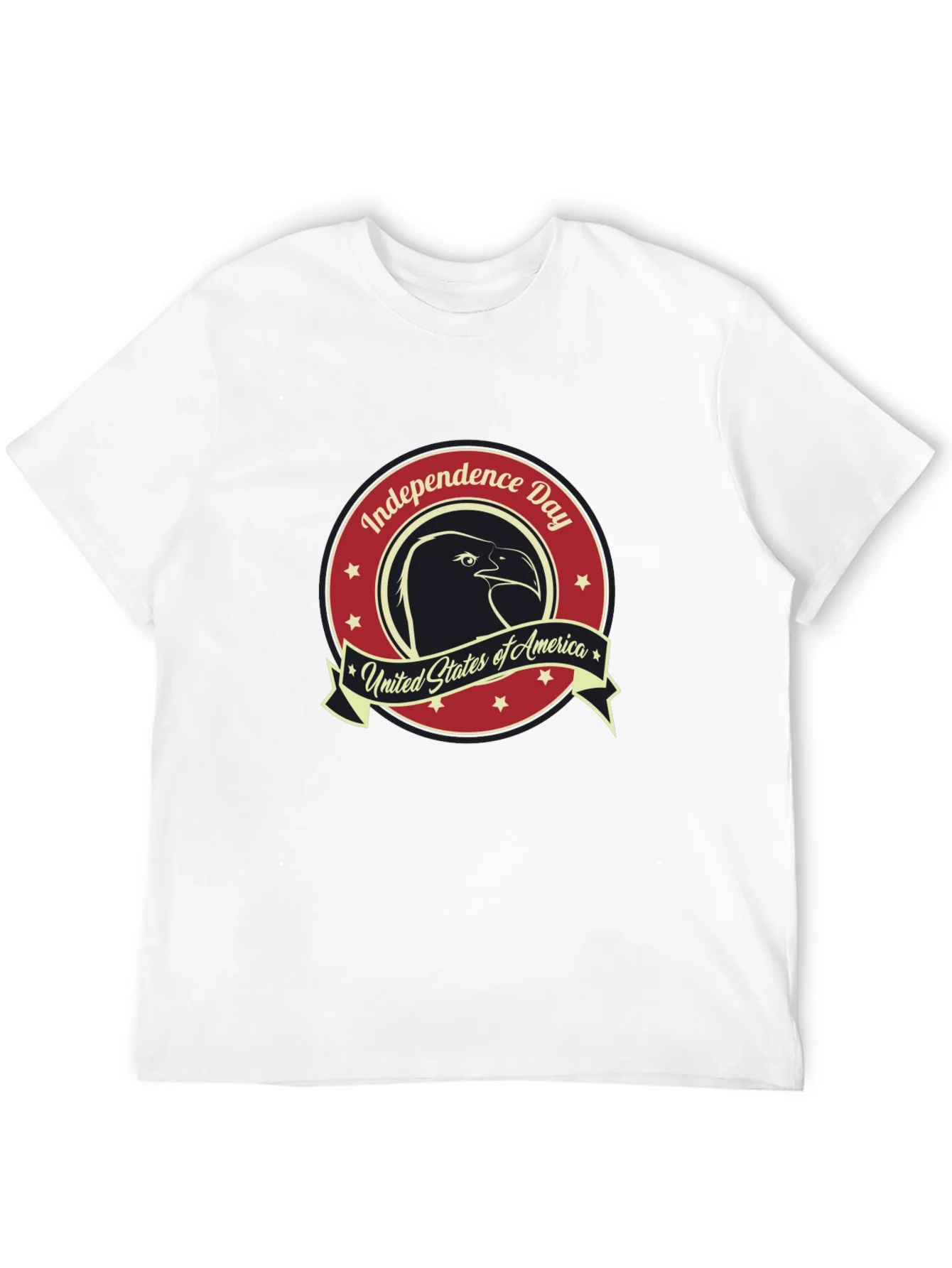 Independence Day Eagle Graphic T-Shirt