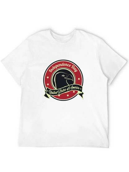 Independence Day Eagle Graphic T-Shirt