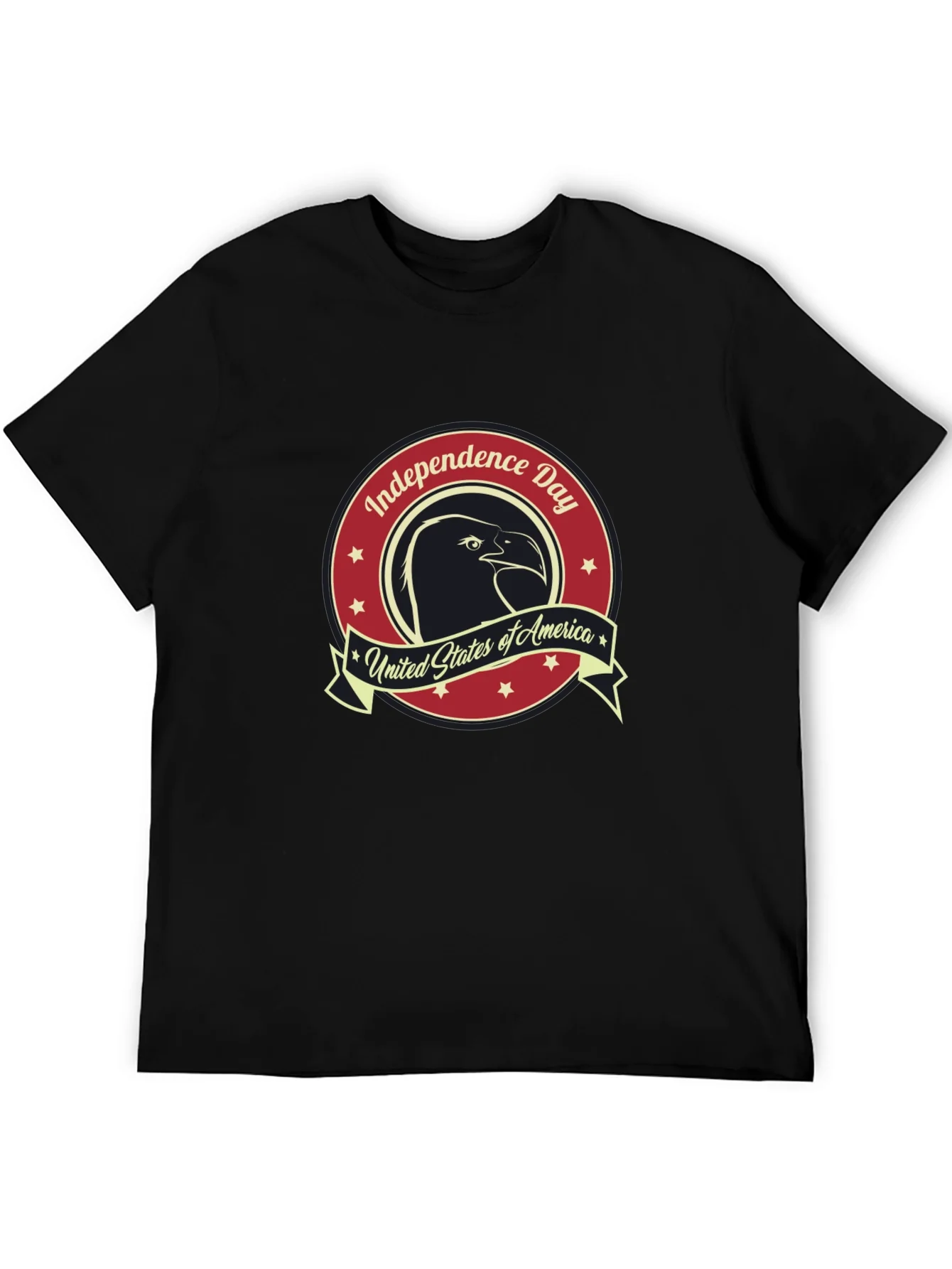 Independence Day Eagle Graphic T-Shirt
