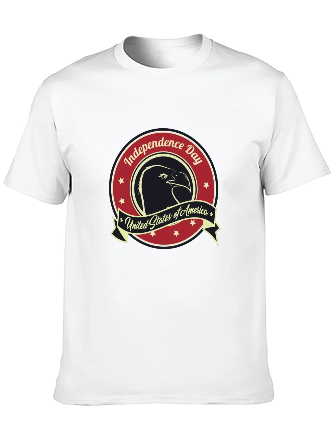 Independence Day Eagle Graphic T-Shirt