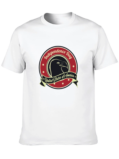 Independence Day Eagle Graphic T-Shirt