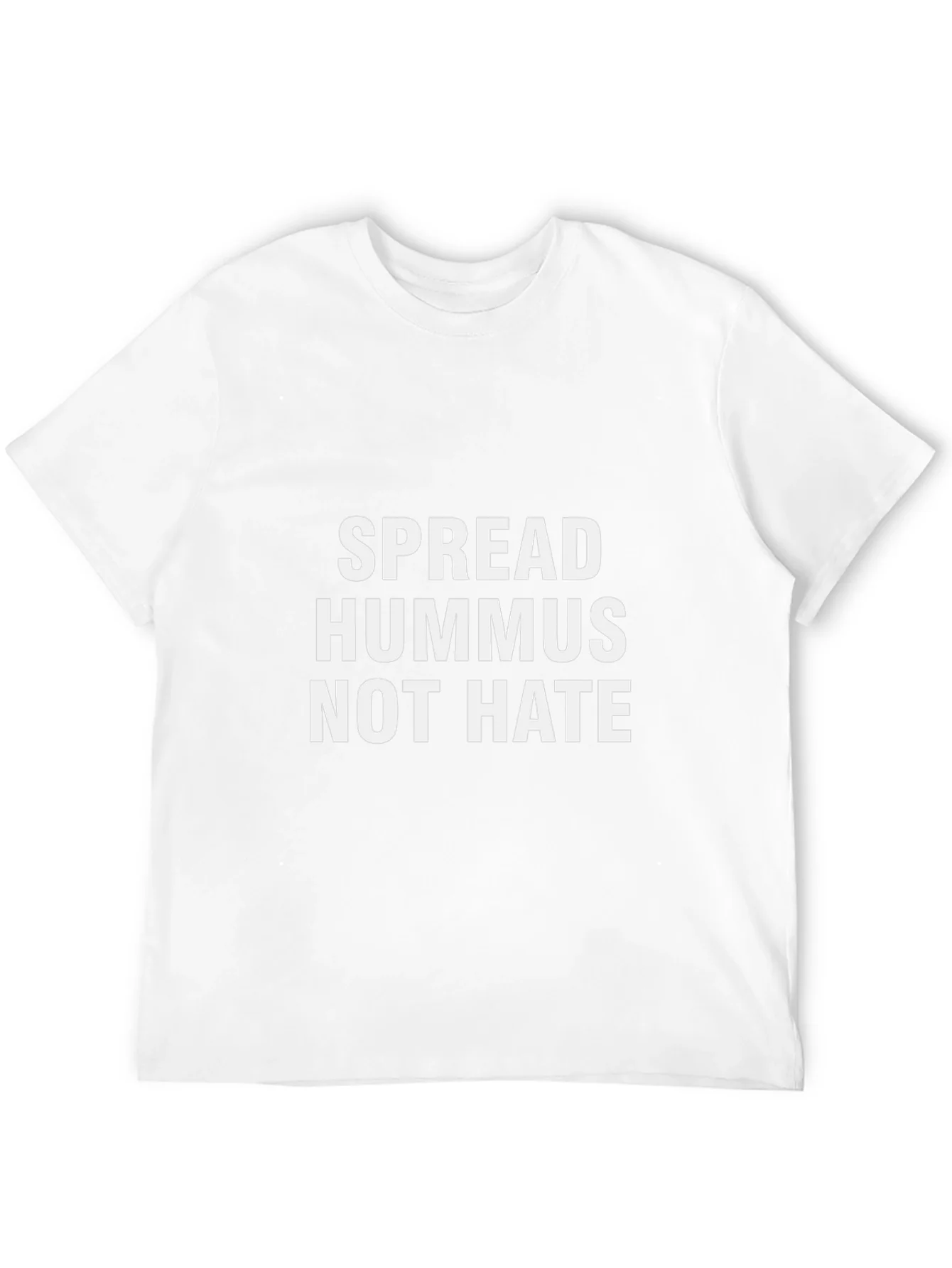 Spread Hummus Not Hate Graphic Tee