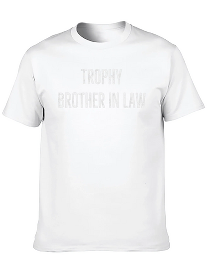 Trophy Brother In Law Graphic Tee - Black