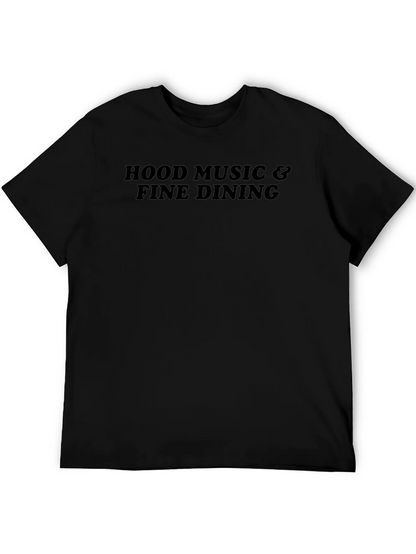 Hood Music & Fine Dining Graphic Tee