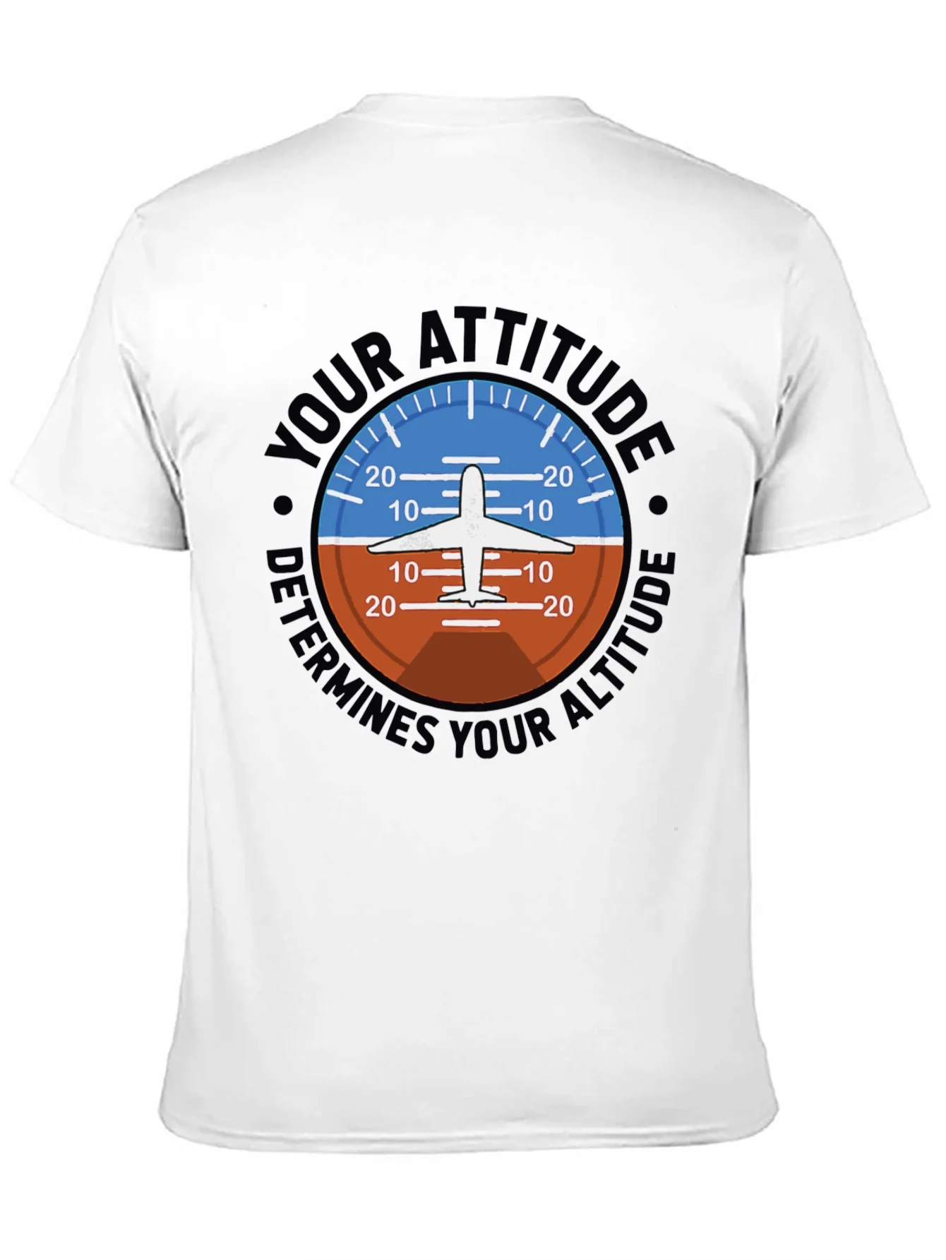 Attitude Determines Altitude Pilot T-Shirt