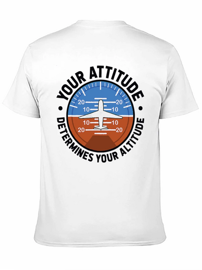 Attitude Determines Altitude Pilot T-Shirt