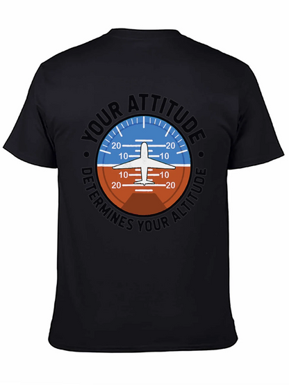 Attitude Determines Altitude Pilot T-Shirt