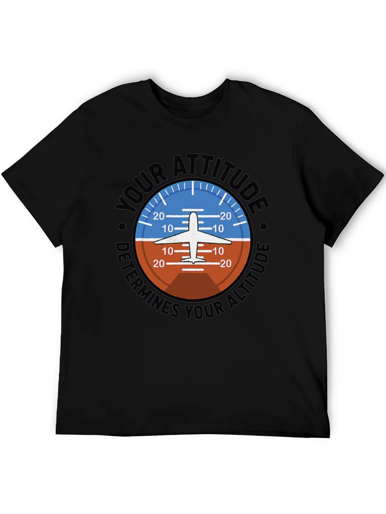 Attitude Determines Altitude Pilot T-Shirt