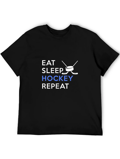 Eat Sleep Hockey Repeat T-Shirt