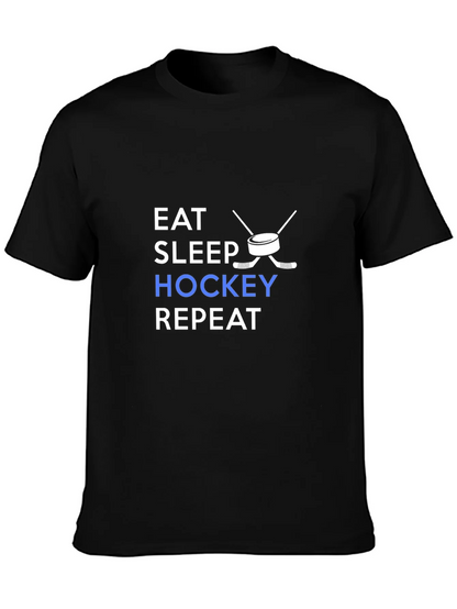 Eat Sleep Hockey Repeat T-Shirt