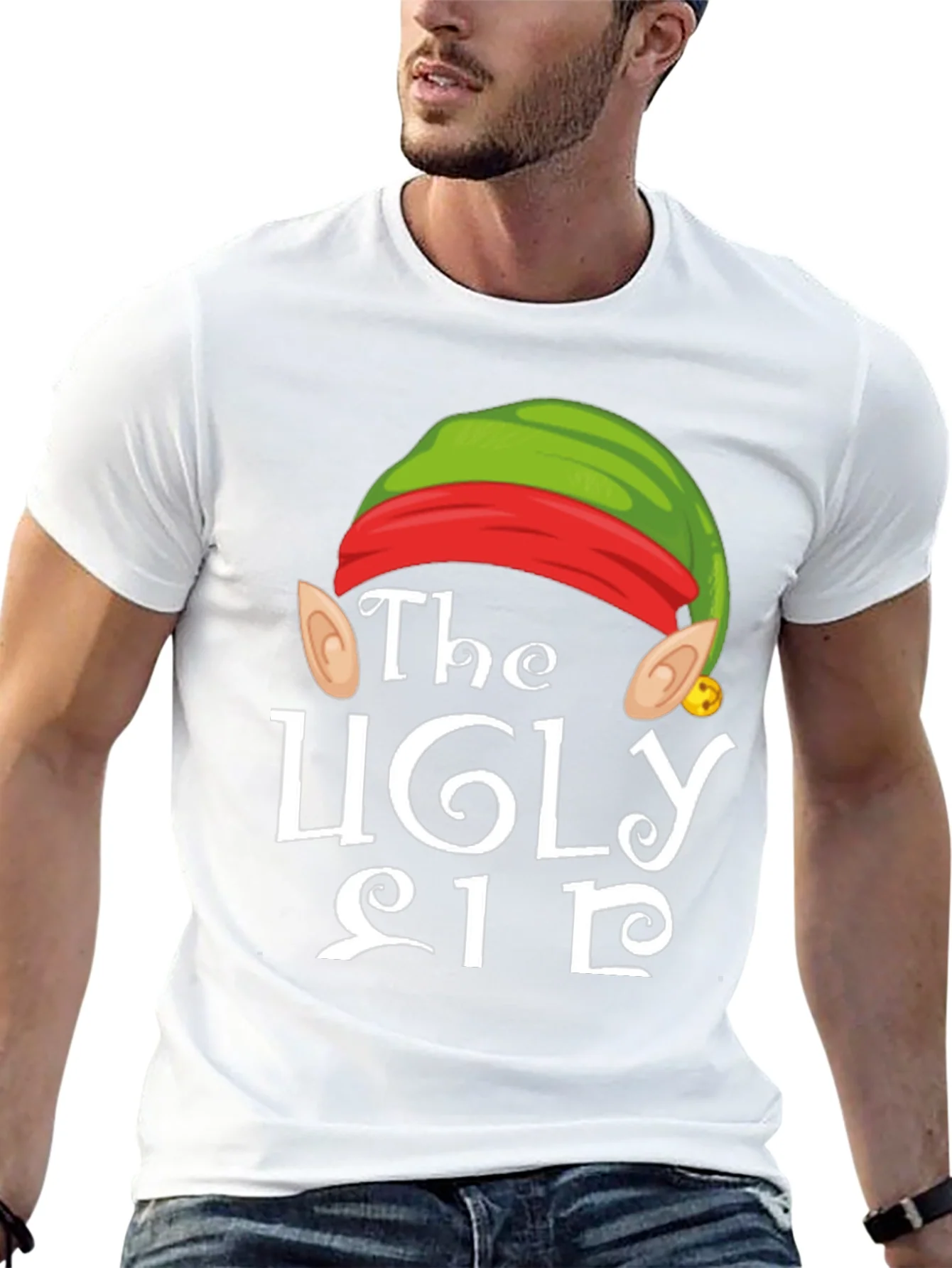 The Ugly Elf Christmas T-Shirt - Holiday Fun