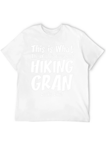 Hiking Gran T-Shirt - Worlds Greatest Hiker Tee