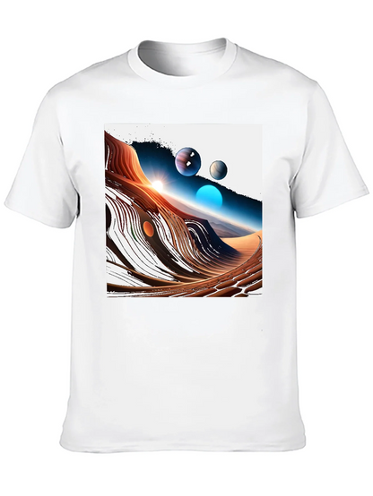Cosmic Desert T-Shirt - Unique Graphic Tee