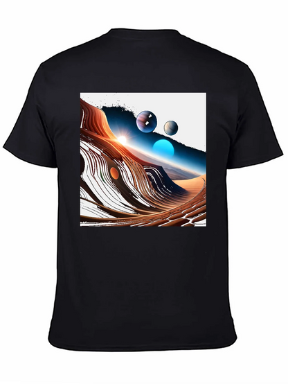 Cosmic Desert T-Shirt - Unique Graphic Tee