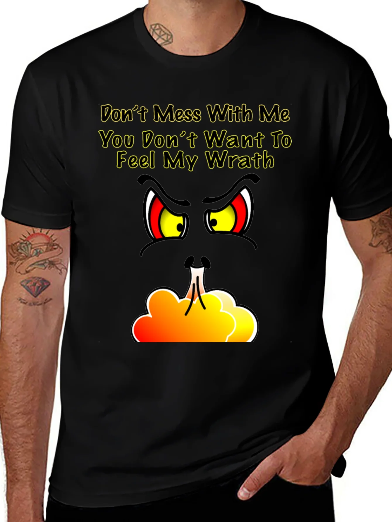 Dont Mess With Me T-Shirt - Angry Grinch