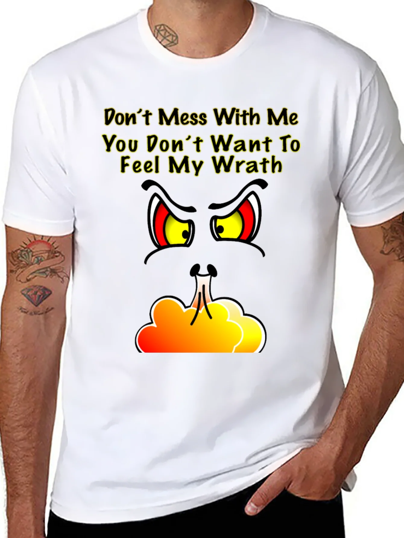 Dont Mess With Me T-Shirt - Angry Grinch