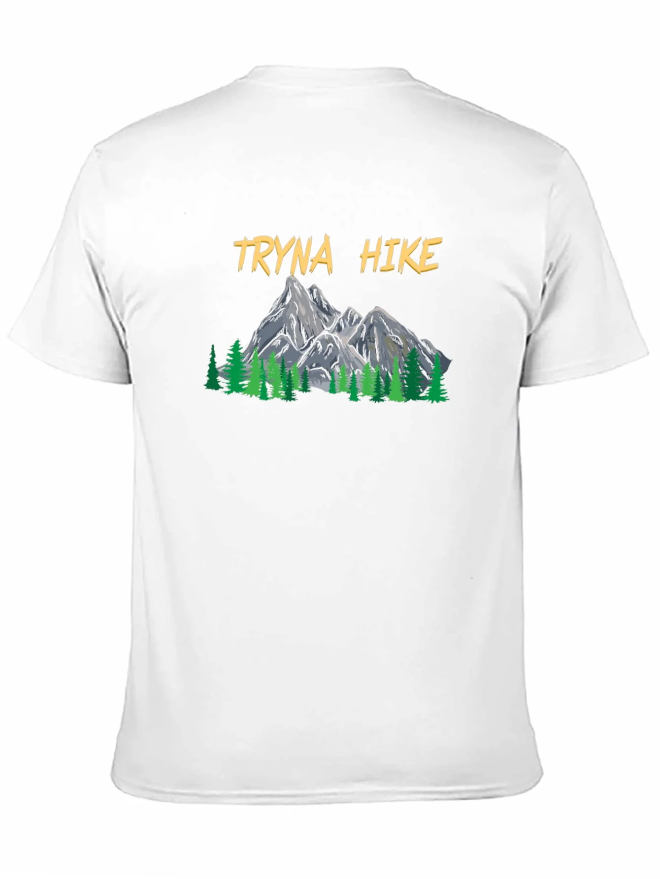 Tryna Hike Graphic T-Shirt - Outdoor Adventure Tee