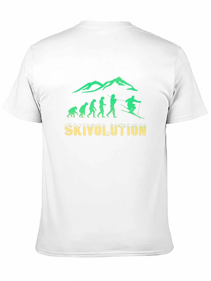 Skivolution T-Shirt: Evolution of Skiing