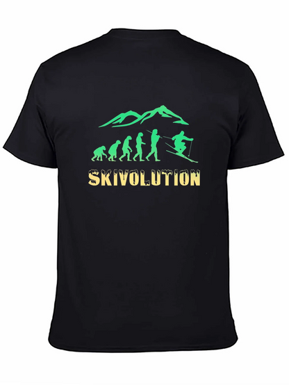 Skivolution T-Shirt: Evolution of Skiing