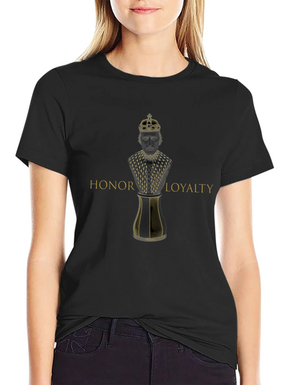 Honor Loyalty King Graphic T-Shirt