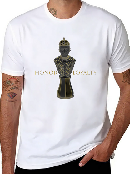 Honor Loyalty King Graphic T-Shirt