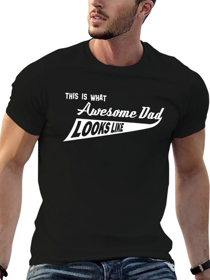 Awesome Dad Graphic T-Shirt