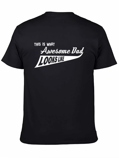 Awesome Dad Graphic T-Shirt